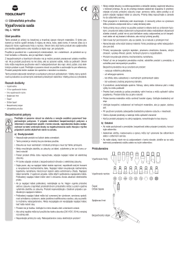 Vypaľovacia sada - produktinfo.conrad.com