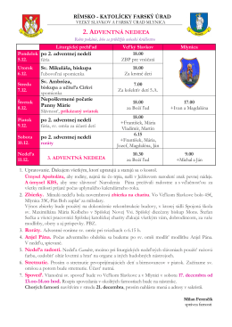 Farsk&eacute; oznamy