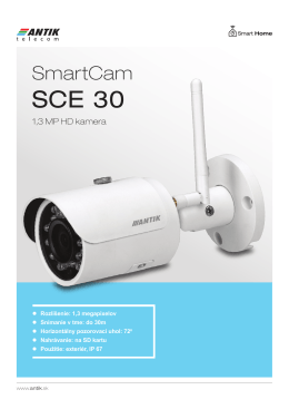 Technick&yacute; list SCE 30