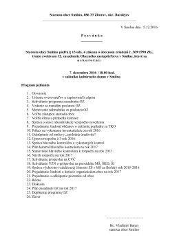 Pozvánka na 12. zasadnutie OZ 7.12.2016196.19 KB
