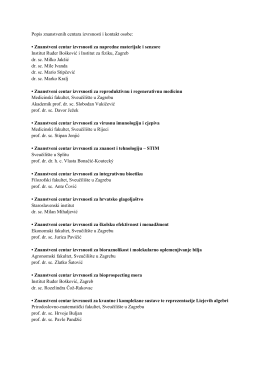 Znanstveni centar izvrsnosti za napredne materijale i senzore Institu