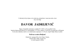 DAVOR JADRIJEVIĆ