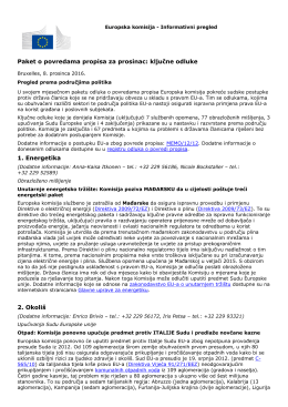 Paket o povredama propisa za prosinac: ključne odluke 1