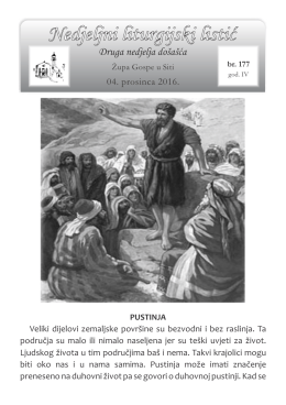 Župni listić - Župa Gospe u Siti