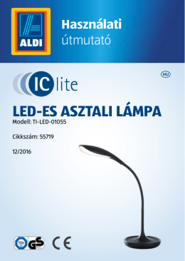 led-es asztali lámpa