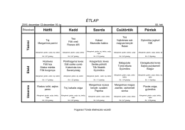 &Eacute;tlap 50. h&eacute;t (klikk)