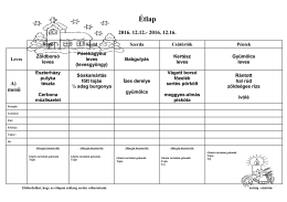 Étlap