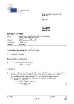 15143/16 lj/AF/kf 1 GIP 1B A 2016. DECEMBER 12