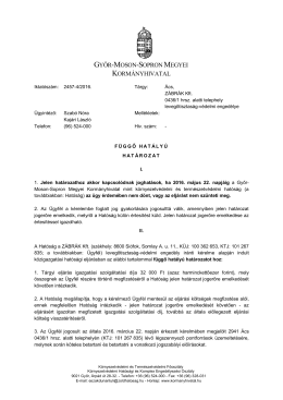Debrecen, Sándor utca ideiglenes forgalomba