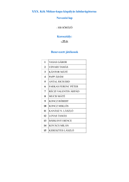 HB S&ouml;r&ouml;ző