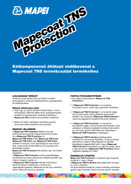 Mapecoat TNS Protection Mapecoat TNS Protection