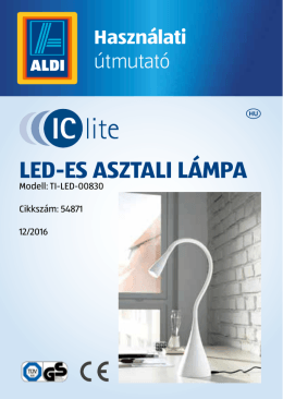 led-es asztali lámpa