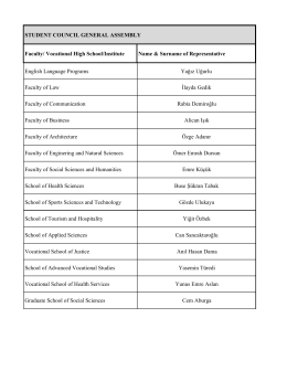 Student Council General Assembly