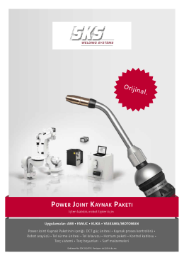 Orijinal. - SKS Welding Systems