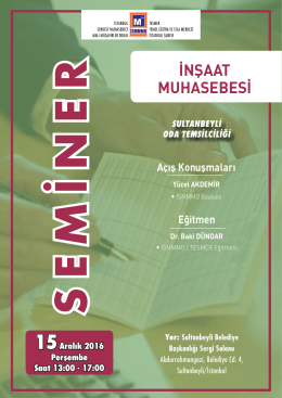 inşaat muhasebesi