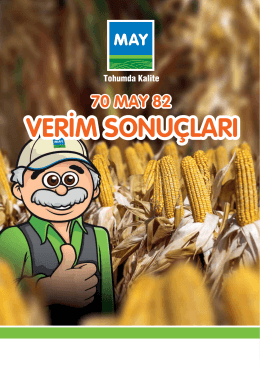 70 may 82 verim sonuçları