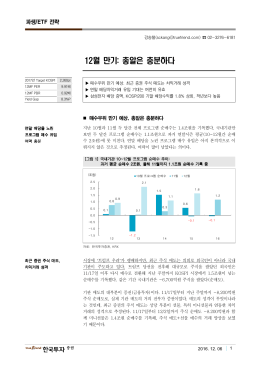 12월 만기: 총알은 충분하다