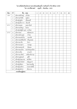 วิชาประวัติศาสตร์