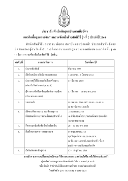 ประชาสัมพันธ์หลักสูตรประกาศนียบัตร แนวคิดพื้นฐานการจัดการความขัดแย้ง