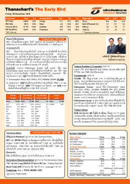 Thanachart`s The Early Bird