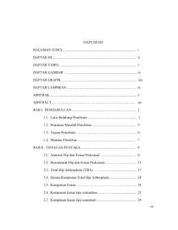 DAFTAR ISI HALAMAN JUDUL