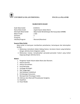 31202151 Nama Mata Kuliah - accounting.uii.ac.id