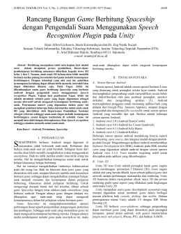 Speech Recognition Plugin - Institut Teknologi Sepuluh Nopember