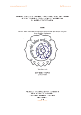 daftar isi - Universitas Sebelas Maret