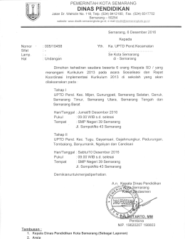 - Dinas Pendidikan Kota Semarang