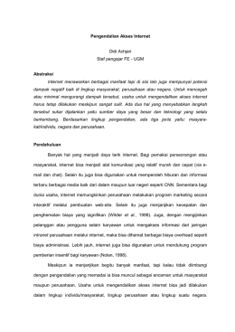 Pengendalian Akses Internet (PDF Available)