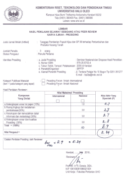 h/r** o,? c 6,3f - Universitas Halu Oleo