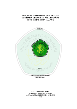 - Etheses of Maulana Malik Ibrahim State Islamic