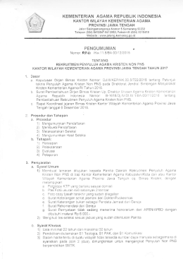 kementerian agama republik indonesia