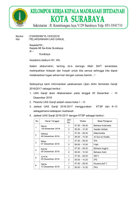 selengkapnya - KKKMI Surabaya
