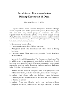 Heri-Pendekatan Kemasyarakatan