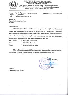B - @q - Kemenag Sumsel