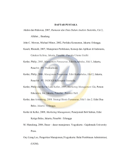 Daftar Pustaka - Widyatama Repository Home