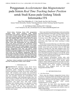 Penggunaan Accelerometer dan Magnetometer pada Sistem Real