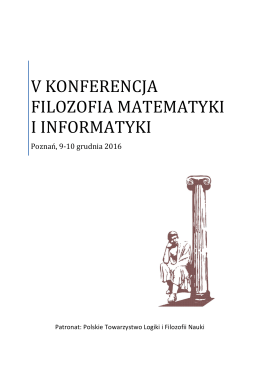 Abstrakty - Zakład Logiki Matematycznej