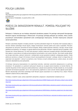 Generuj PDF - Policja Lubuska