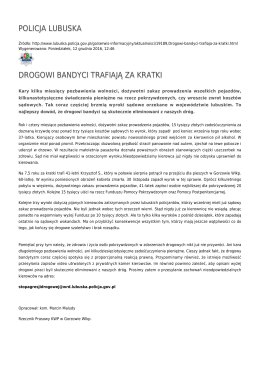 Generuj PDF - Policja Lubuska