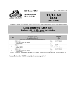 11/LL-60 09:00