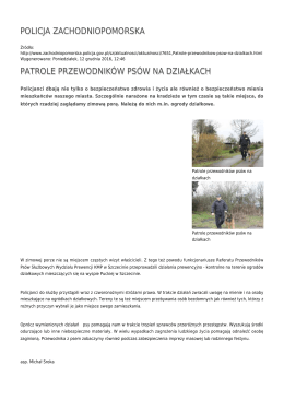 Generuj PDF - Policja Zachodniopomorska