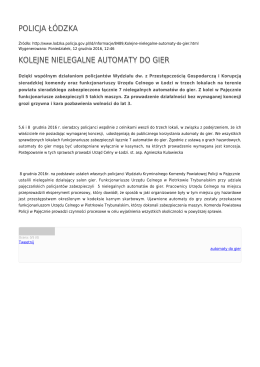 Generuj PDF - Policja Łódzka