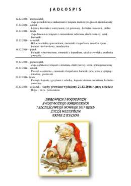 J A D Ł O S P I S
