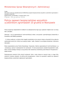 Generuj PDF - Ministerstwo Spraw Wewnętrznych i Administracji