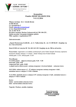 komunikat do pobrania MŁODZICZKI