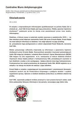 Generuj PDF - Centralne Biuro Antykorupcyjne