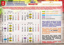Harmonogram - Rejon 4 - Miasto i Gmina Grodzisk Mazowiecki