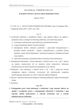 Materiał por&oacute;wnawczy do druku nr 339 S